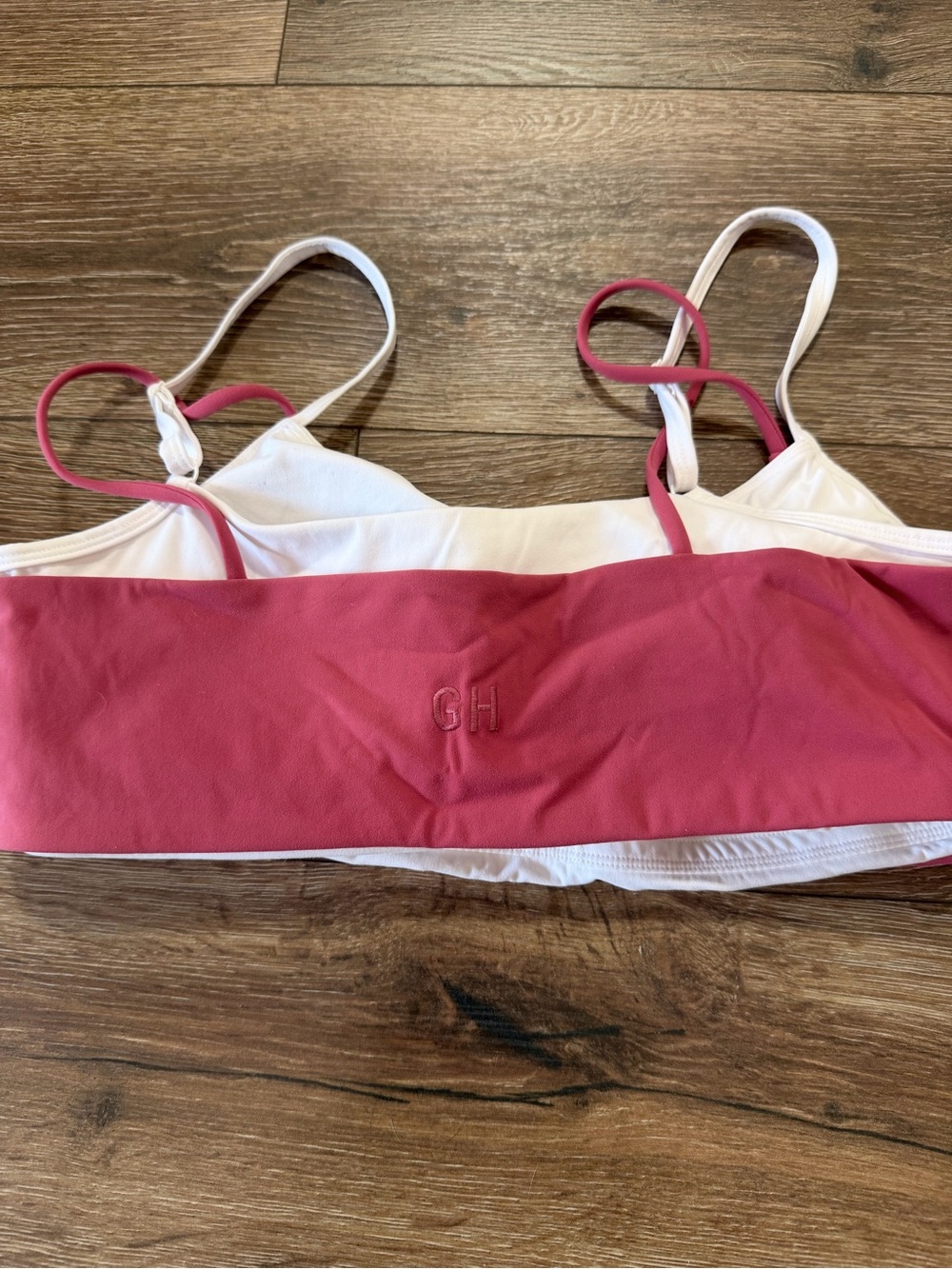 Gold Hinge Raspberry Double Layer Strydeform Bra - Picture 3 of 4
